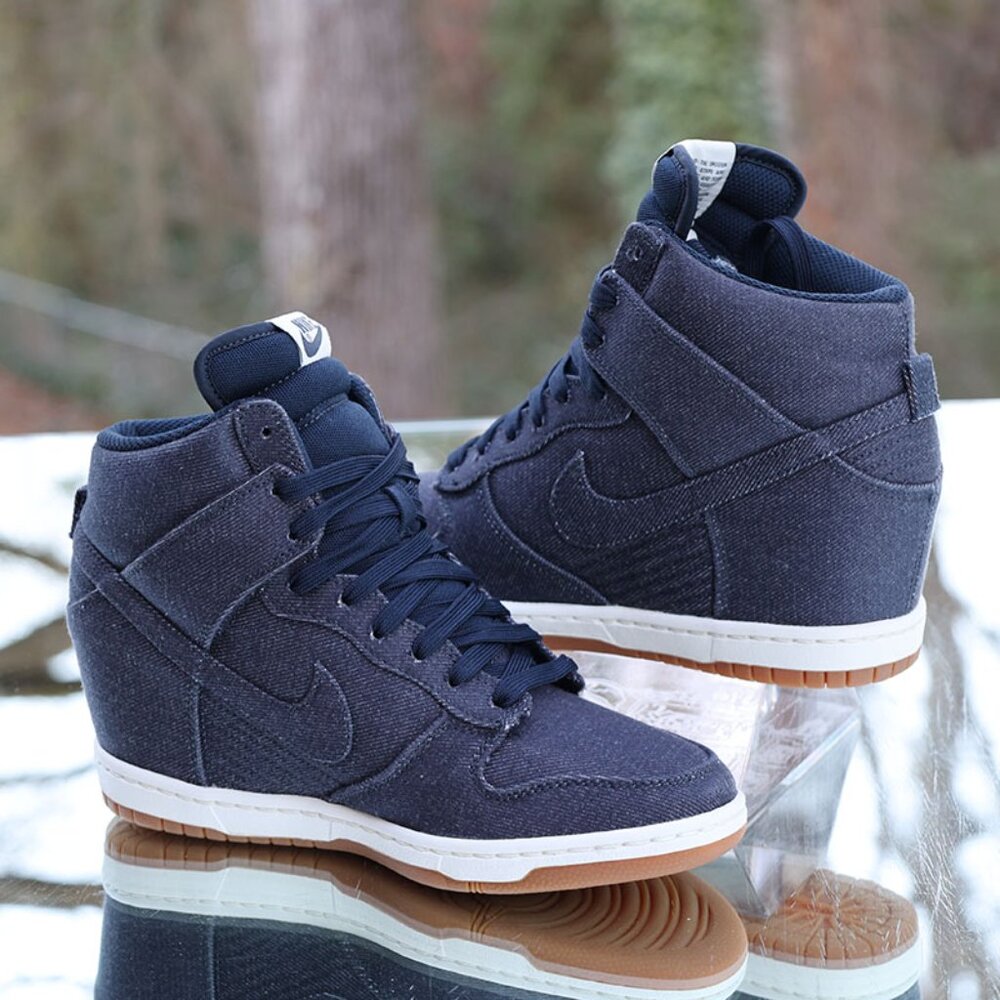 Nike Dunk Sky Hi Denim Blue 2014 - Picture 8 of 14
